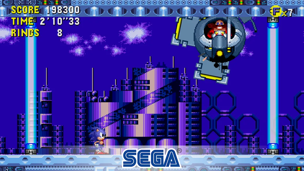 Sonic CD Classic на Андроид — Мод Все открыто — скриншот 4