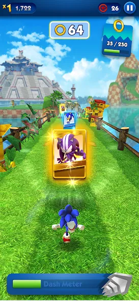 Sonic Dash - Endless Running MOD APK на Android — Много денег и бесконечные кольца — скриншот 4
