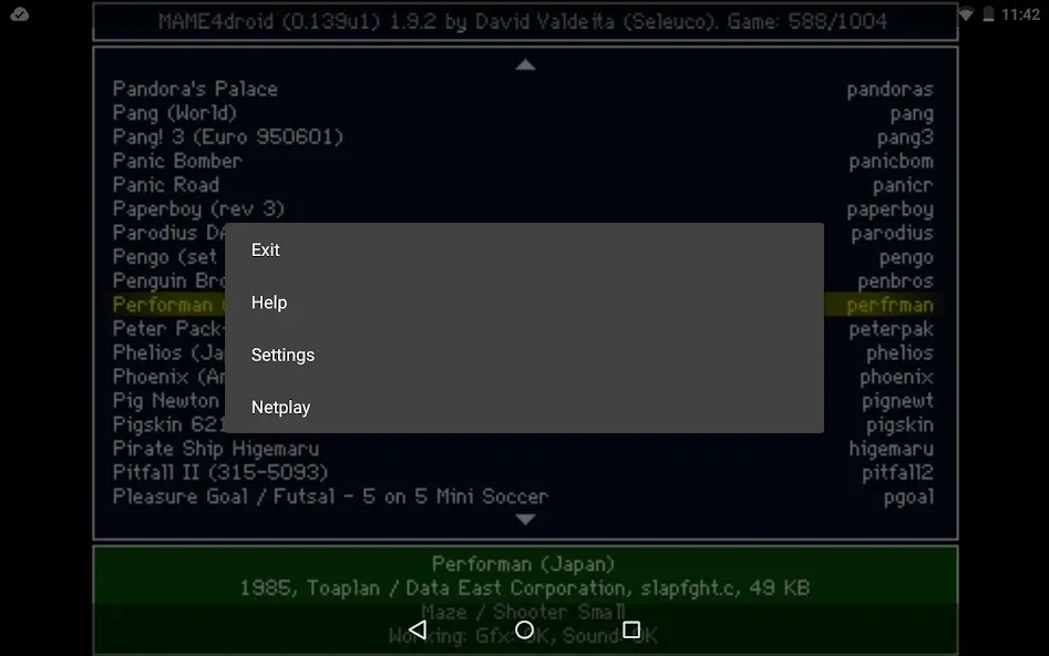 Взлом MAME4droid (0.139u1) — Все игры разблокированы — скриншот 4