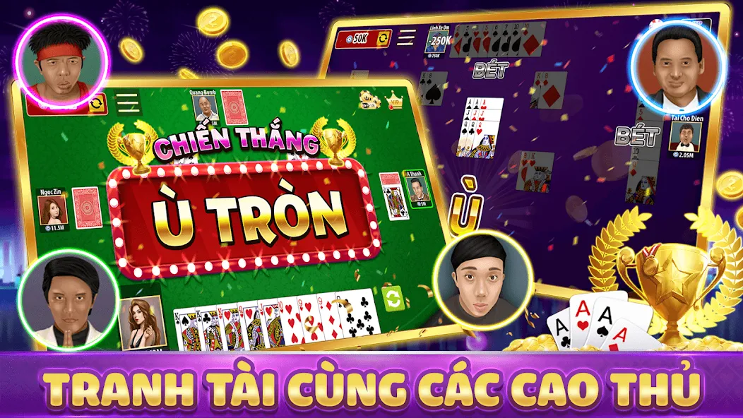 Phom, Ta la MOD APK — Много денег — скриншот 3