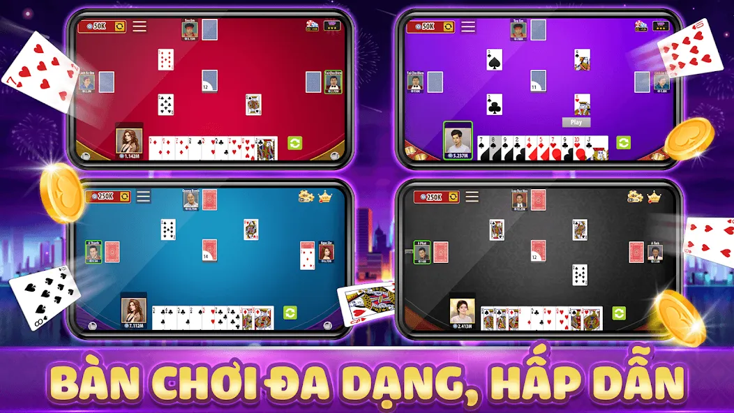 Phom, Ta la MOD APK — Много денег — скриншот 5