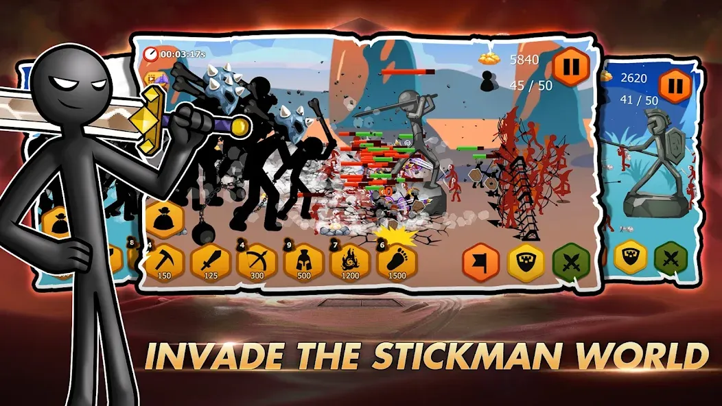 Скачать взломанную Stick Dynasty — Много денег и кристаллов — скриншот 3 Скачать взломанную Stick Dynasty — Много денег и кристаллов — скриншот 3