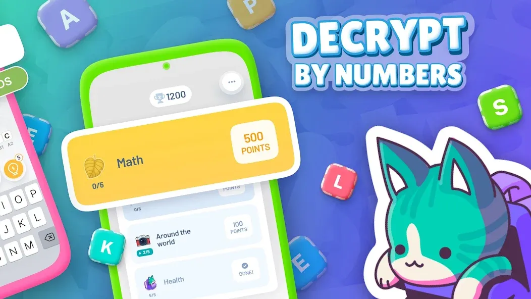 Скачать Acrostics－Cross Word Puzzles (Мод: Все уровни разблокированы) на Андроид — скриншот 3