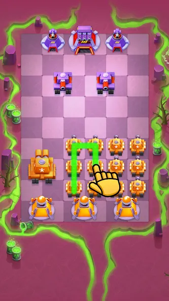 Скачать Merge Tanks - Battle Game с модом — Много денег — скриншот 2
