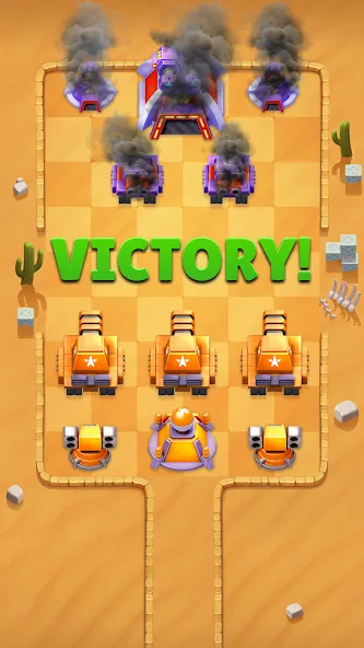 Скачать Merge Tanks - Battle Game с модом — Много денег — скриншот 5