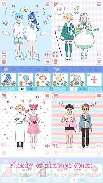 Lily Diary : Dress Up Game MOD APK — Все открыто — скриншот 5