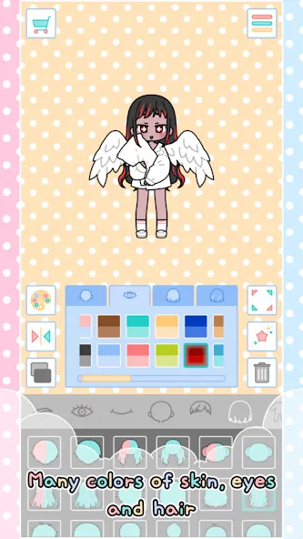 Скачать Pastel Friends : Dress Up Game на Android — Все открыто — скриншот 5
