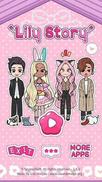 Скачать Lily Story : Dress Up Game с модом — Все открыто — скриншот 1
