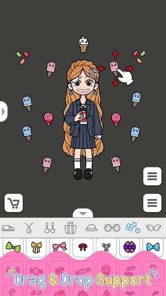 Скачать Lily Story : Dress Up Game с модом — Все открыто — скриншот 3