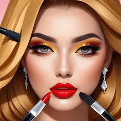 Скачать Fashion Artist: Makeup Game — Модификация Много денег и всё разблокировано