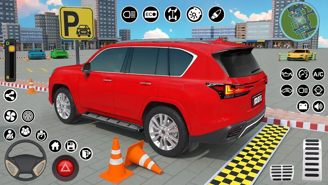Real Car Parking : Prado Games (Мод Много денег) — скриншот 1