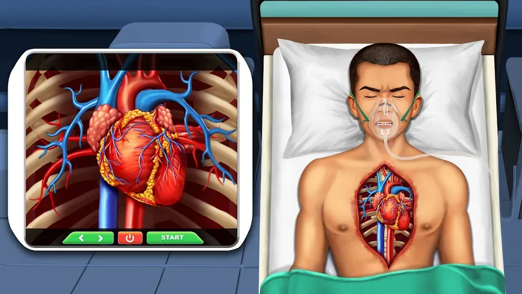 Скачать взлом Surgery Simulator Doctor Game на Андроид — Много денег — скриншот 3