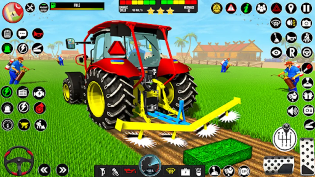 Indian Tractor Driving Game 3D — Много денег — скриншот 5