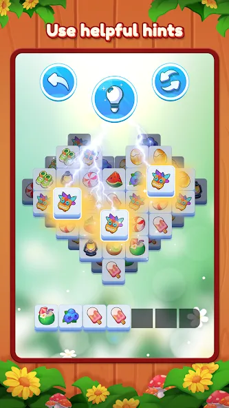 Triple Connect: Match Tile — Взломанная версия (Много денег и без рекламы) — скриншот 4 Triple Connect: Match Tile — Взломанная версия (Много денег и без рекламы) — скриншот 4