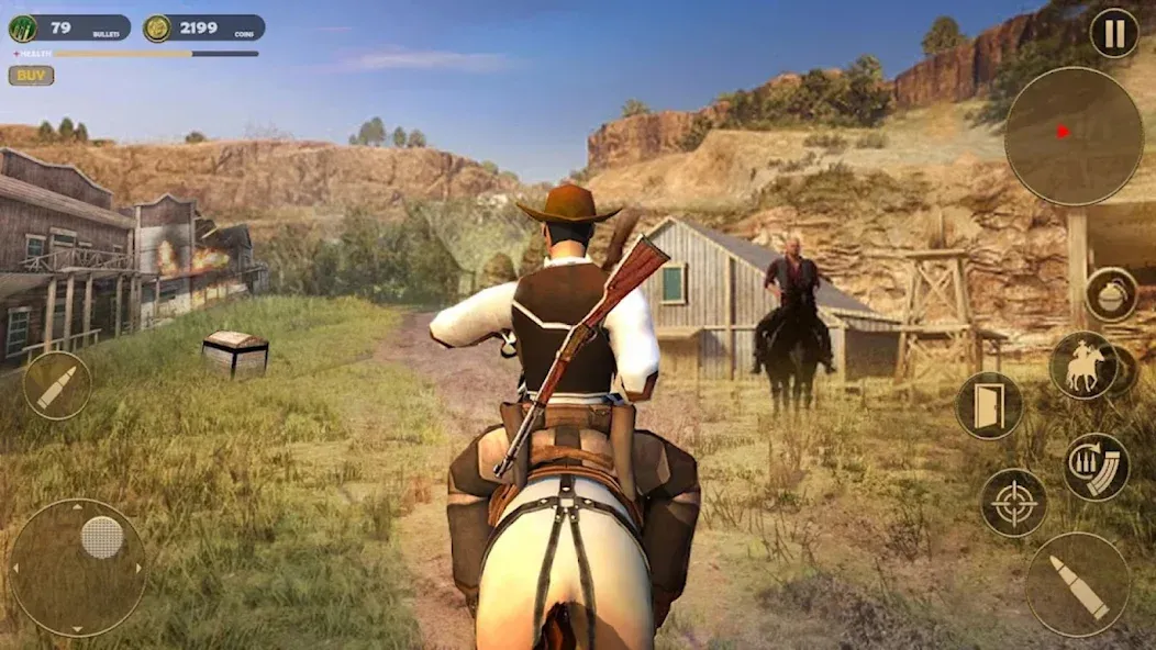 West Cowboy - Gunfighter Game Mod APK Много денег — Скачать на Андроид — скриншот 3 West Cowboy - Gunfighter Game Mod APK Много денег — Скачать на Андроид — скриншот 3