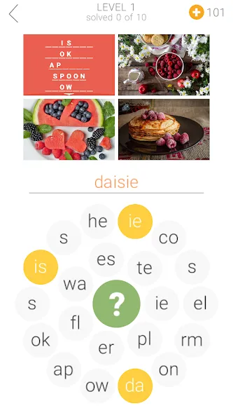 Polysyllable на Андроид — Все уровни разблокированы — скриншот 1 Polysyllable на Андроид — Все уровни разблокированы — скриншот 1