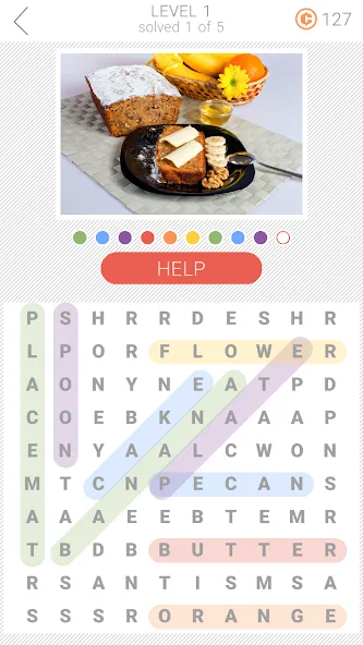 10x10 Word Search MOD APK на Android — Все слова открыты — скриншот 3 10x10 Word Search MOD APK на Android — Все слова открыты — скриншот 3