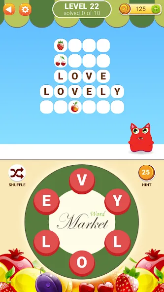 Скачать Word Market MOD APK — Много денег — скриншот 3
