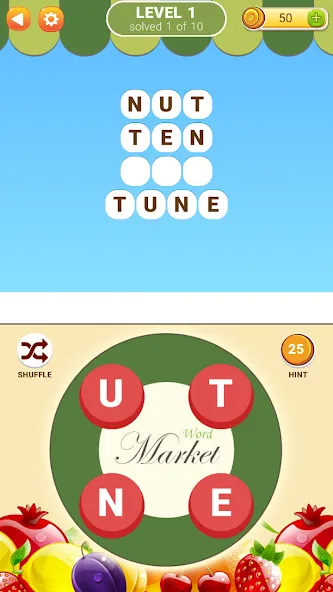Скачать Word Market 2 — Модификация Много денег — скриншот 1