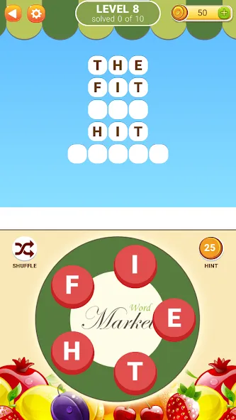 Скачать Word Market 2 — Модификация Много денег — скриншот 2