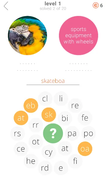 Word Rings 2 MOD — Бесконечные подсказки на Андроид — скриншот 5