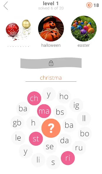 Скачать 3 Circles: Word Game с модом — Все уровни открыты — скриншот 5