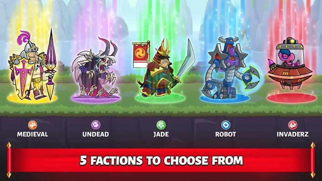 Tower Conquest: Tower Defense — Много денег — скриншот 3 Tower Conquest: Tower Defense — Много денег — скриншот 3