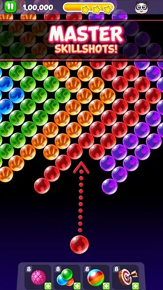 Bubble Shooter: Panda Pop! MOD — Много жизней и без рекламы на Андроид — скриншот 3