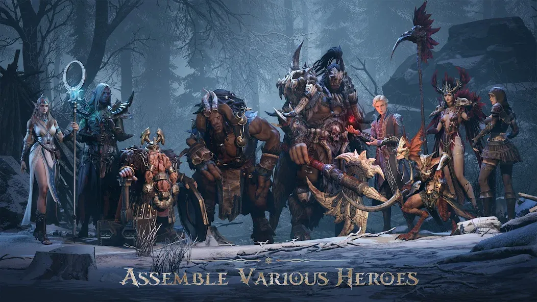 Dragonheir: Silent Gods Mod APK Бессмертие и много денег — Скачать на Андроид — скриншот 1 Dragonheir: Silent Gods Mod APK Бессмертие и много денег — Скачать на Андроид — скриншот 1