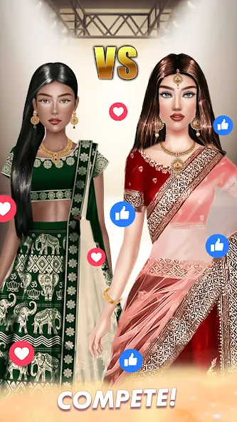 Скачать Makeup, Fashion Dress up Games на телефон — Все открыто — скриншот 2