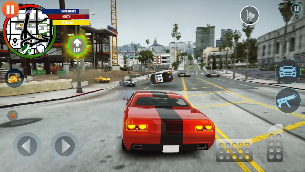Gangster Games Crime Simulator MOD — Много денег на Андроид — скриншот 5