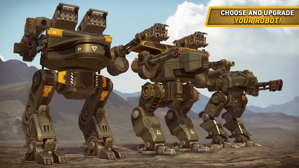 Скачать World Of Robots — Много денег — скриншот 1 Скачать World Of Robots — Много денег — скриншот 1