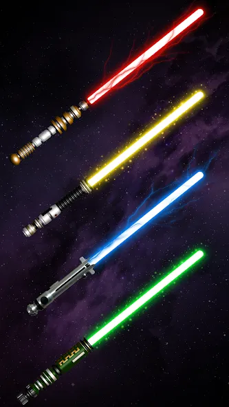 Lightsaber Gun Simulator — Все мечи и цвета разблокированы — скриншот 1 Lightsaber Gun Simulator — Все мечи и цвета разблокированы — скриншот 1
