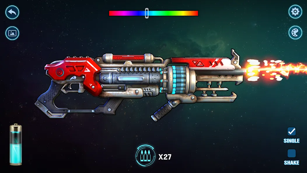 Lightsaber Gun Simulator — Все мечи и цвета разблокированы — скриншот 5