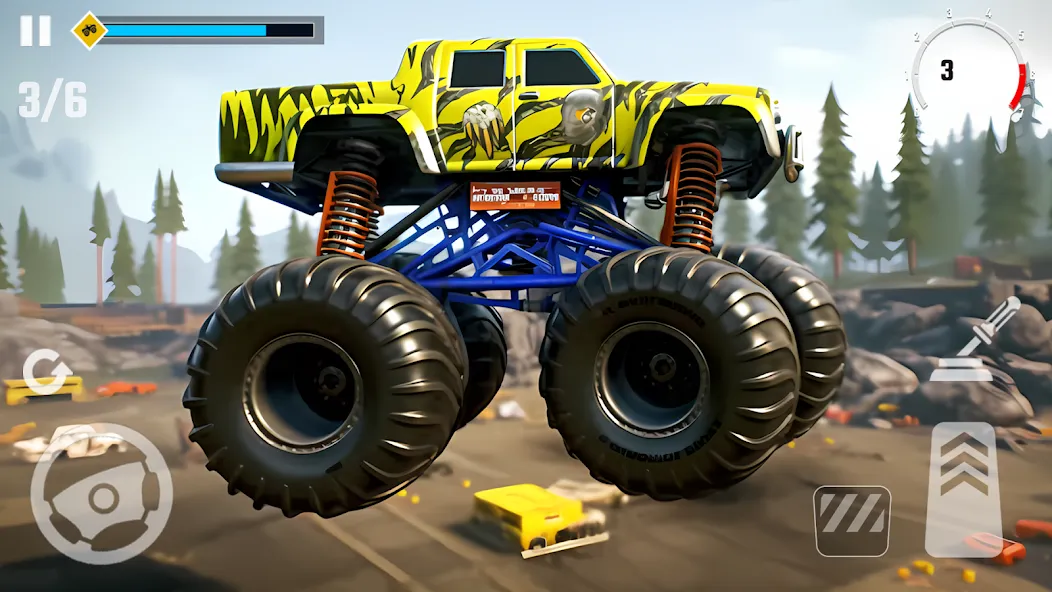 Скачать 4x4 Monster Truck Racing Games с модом — Много денег — скриншот 4 Скачать 4x4 Monster Truck Racing Games с модом — Много денег — скриншот 4