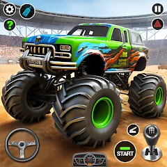 Скачать 4x4 Monster Truck Racing Games с модом — Много денег