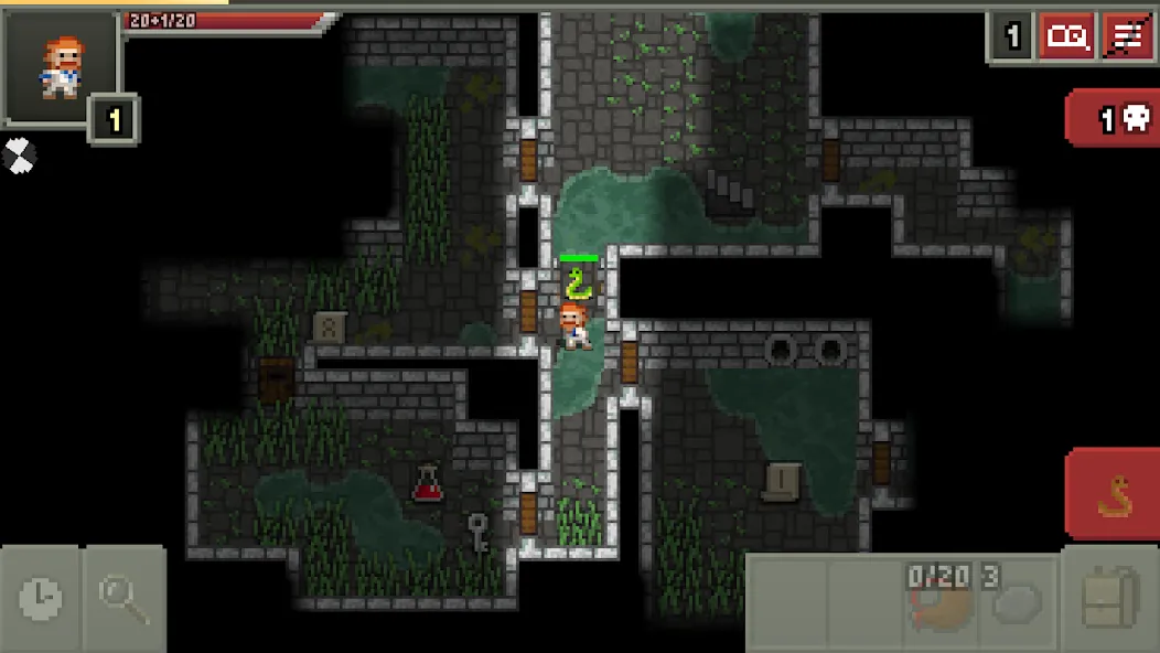 Скачать Shattered Pixel Dungeon — Последняя версия (Много очков ниндзя) — скриншот 1