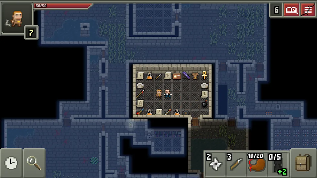 Скачать Shattered Pixel Dungeon — Последняя версия (Много очков ниндзя) — скриншот 2