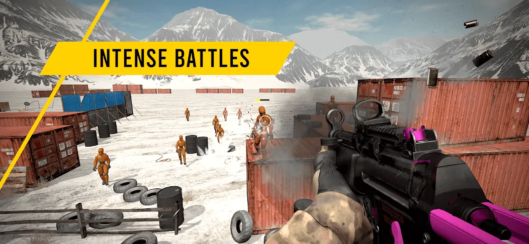 GUNSIM - 3D FPS Shooting Guns — Взломанная версия (Много денег) — скриншот 4