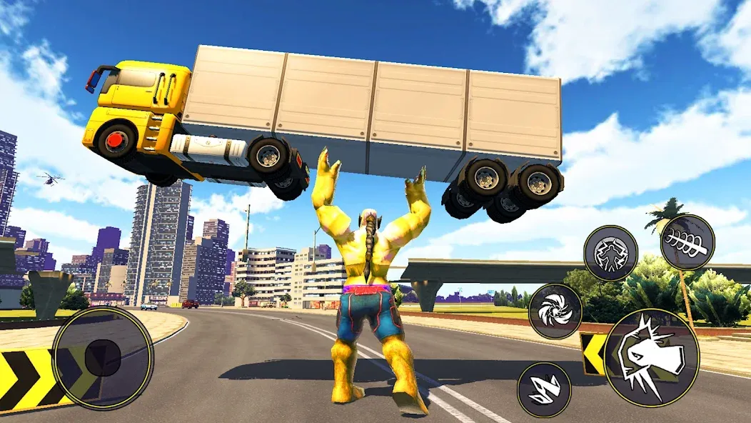 Взломанная Super City Hero:superhero Game на Андроид — Много денег — скриншот 5