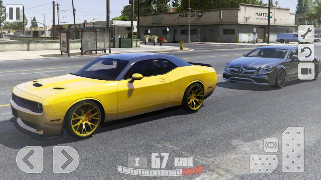 Скачать Simulator Dodge Demon Parking — Модификация Много денег — скриншот 4 Скачать Simulator Dodge Demon Parking — Модификация Много денег — скриншот 4