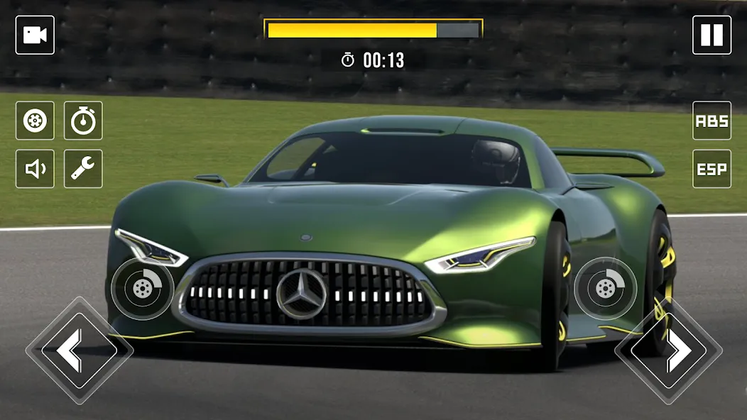 Скачать Drive Mercedes Benz Vision Car на Андроид — Много денег — скриншот 3