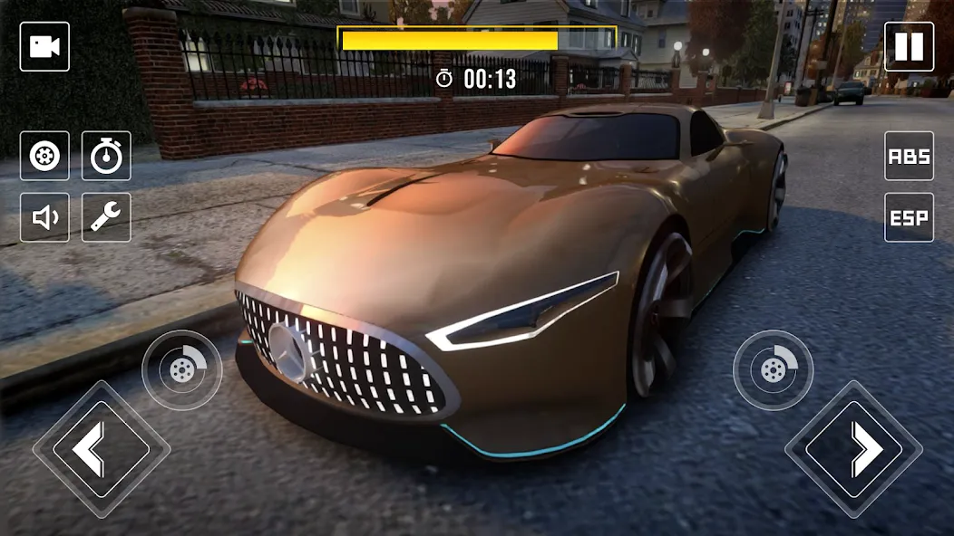 Скачать Drive Mercedes Benz Vision Car на Андроид — Много денег — скриншот 4