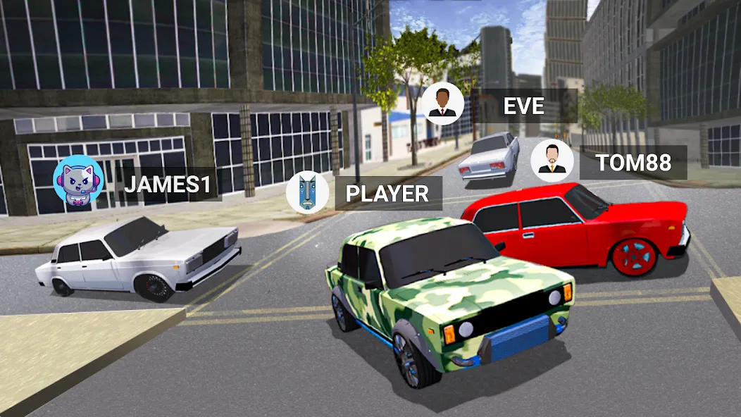 Скачать Drive Classic VAZ 2107 Parking MOD APK — Много денег — скриншот 4