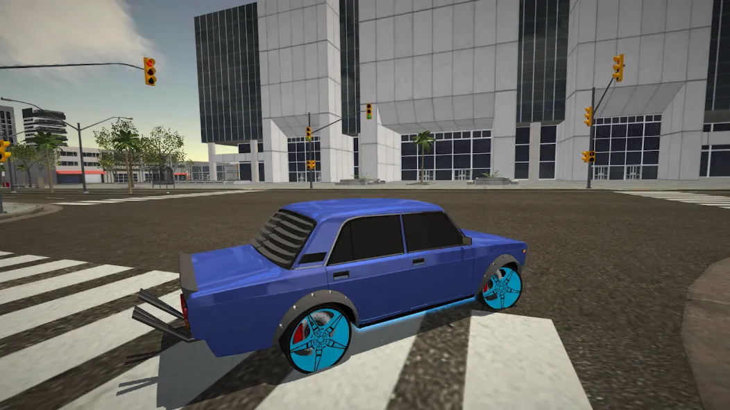 Скачать Drive Classic VAZ 2107 Parking MOD APK — Много денег — скриншот 5