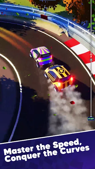 Sharp Ride 3D — Мод: Много денег — скриншот 1