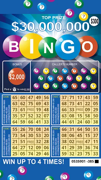 Скачать Scratch Off Lottery Scratchers на Андроид — Бесконечные деньги — скриншот 3