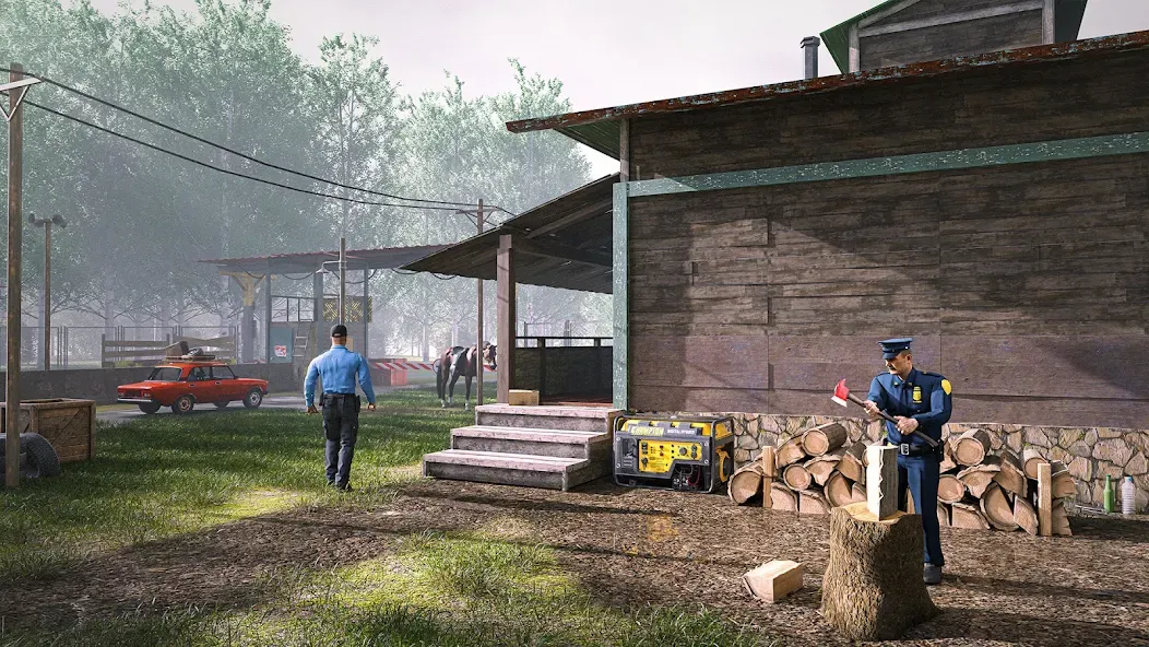 Border Patrol Police Game — Мод: Много денег — скриншот 3