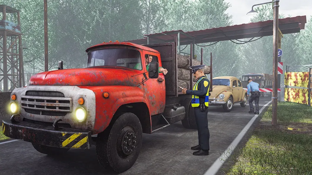 Border Patrol Police Game — Мод: Много денег — скриншот 5