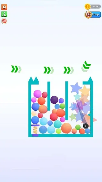 Bounce and pop - Puff Balloon — Много денег — скриншот 2